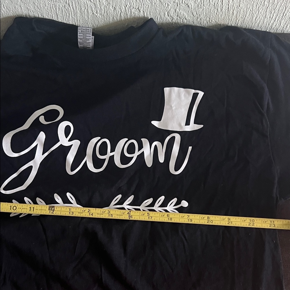 # 0843+ Men Black Groom Shirt - Picture 3 of 8